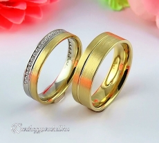 LK-537 Arany karikagyűrű, jegygyűrű